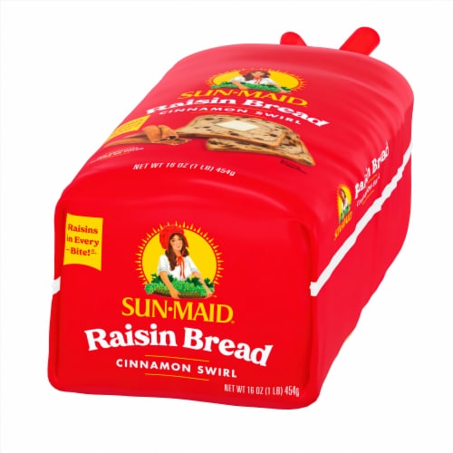 Sun-Maid® Cinnamon Swirl Raisin Bread Perspective: right