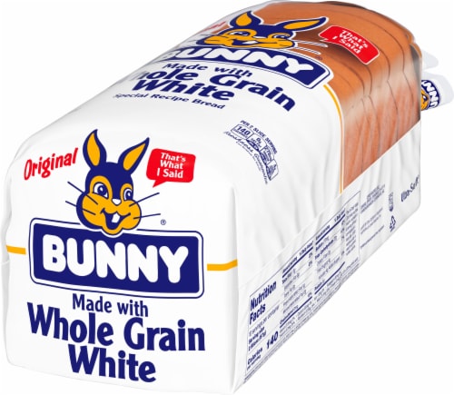 Bunny Whole Grain White Bread Perspective: right