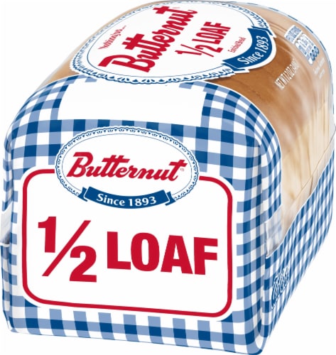 Butternut® 1/2 Loaf White Enriched Bread Perspective: right