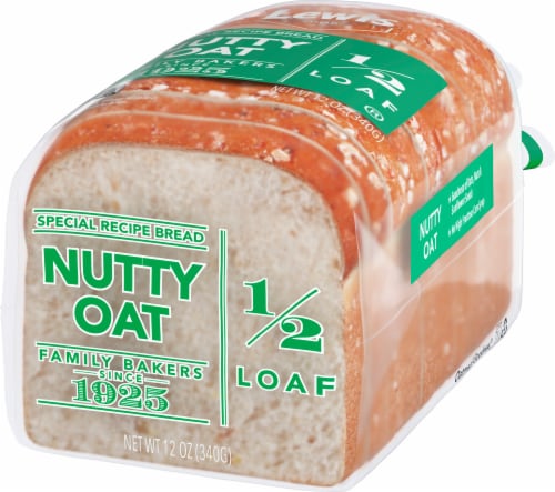 Lewis Bake Shop Half Loaf Nutty Oat Bread Perspective: right