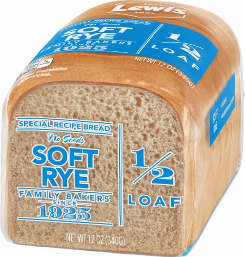 Lewis Soft Rye Half Loaf Perspective: right
