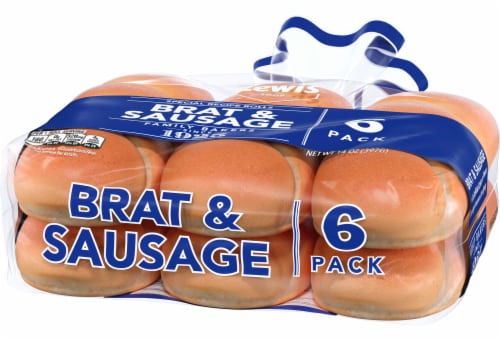 Lewis Bake Shop White Brat & Sausage Rolls Perspective: right