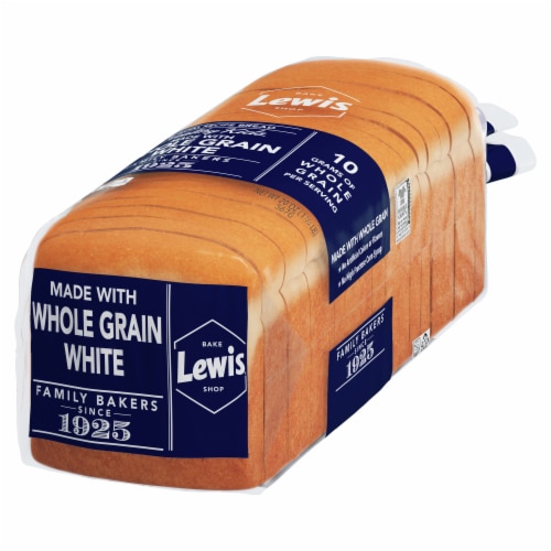 Lewis Bake Shop Whole White Bread Perspective: right