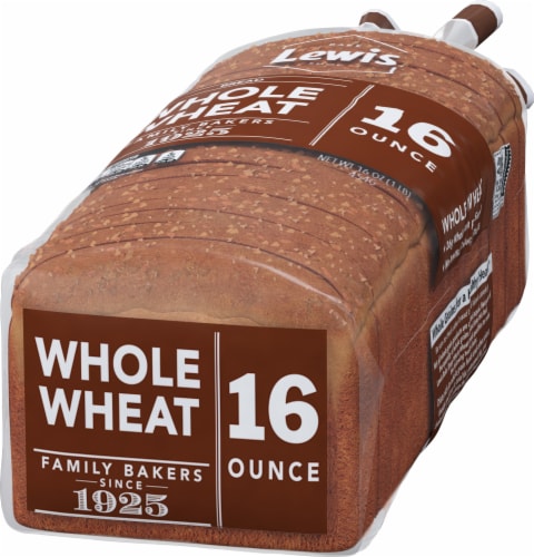Lewis Bake Shop 100% Whole Wheat Bread Perspective: right