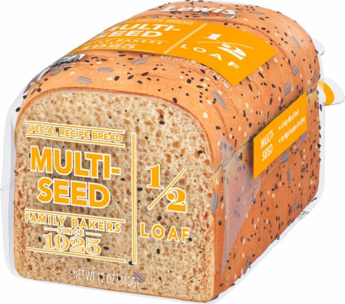 Lewis Bake Shop® Multi-Seed 1/2 Loaf Special Recipe Bread Perspective: right