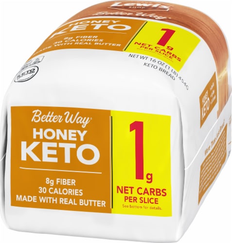 Lewis Bake Shop® Healthy Life® Honey Keto Bread Perspective: right