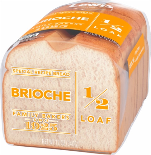 Lewis Bake Shop Brioche Bread Perspective: right