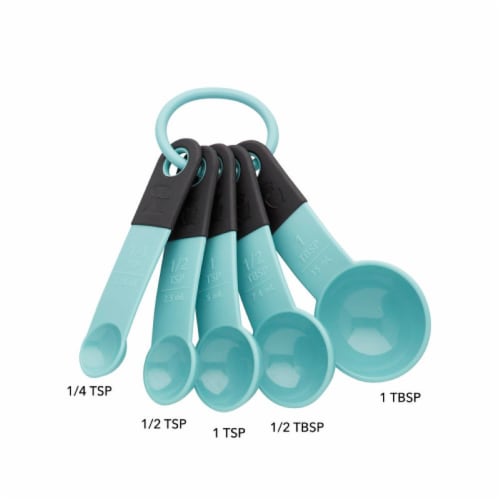 KitchenAid® Measuring Spoons - Aqua Sky, 5 pk - Harris Teeter