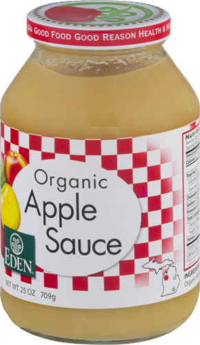 Eden Organic Apple Sauce Perspective: right