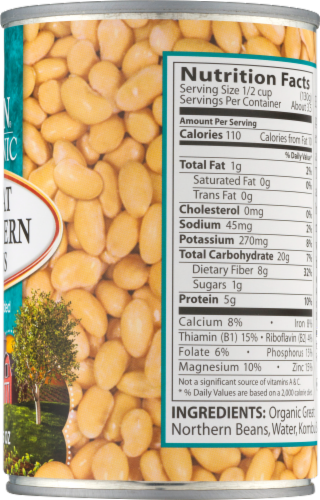 Eden Organic Great Northern Beans Perspective: right