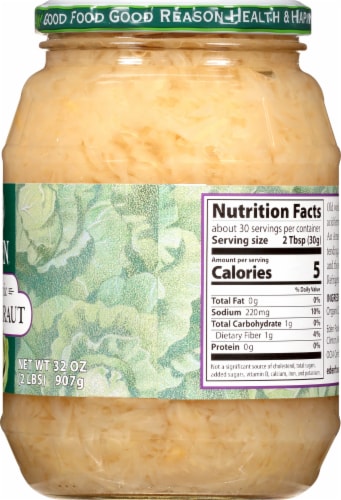 Eden Foods Organic Sauerkraut Perspective: right