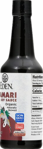 Eden Organic Tamari Soy Sauce Perspective: right