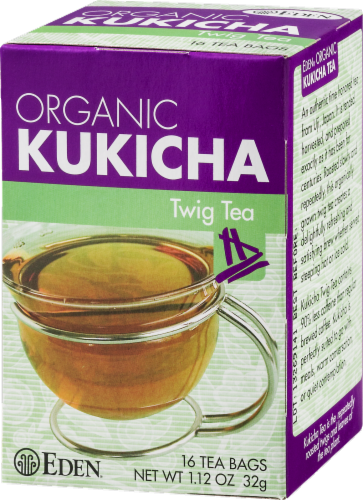 Eden Organic Kukicha Twig Tea Bags Perspective: right