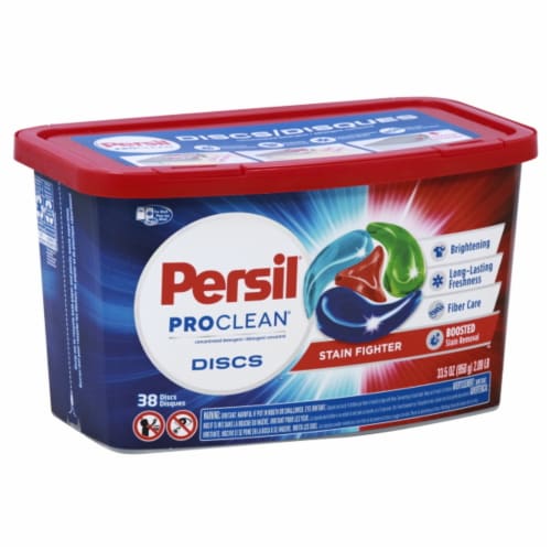 Persil ProClean Stain Fighter Laundry Detergent Discs Perspective: right