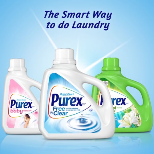Purex Life Free & Clear Liquid Laundry Detergent Perspective: right