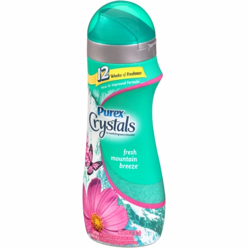 Purex Crystals Fresh Mountain Breeze In Wash Fragrance Booster Fabric Refreshers Perspective: right