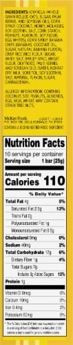 Sunbelt Bakery Banana Oat Chewy Granola Bars Perspective: right