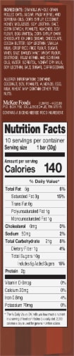 Sunbelt Bakery Dark Chocolate Chunk Chewy Granola Bars Perspective: right