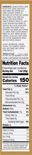 Sunbelt Bakery Peanut Sweet & Salty Chewy Granola Bars Perspective: right