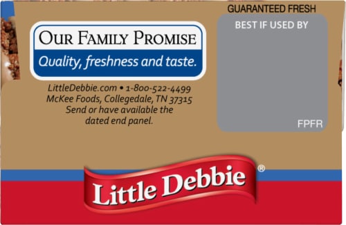 Little Debbie® Fudge Rounds Sandwich Cookies Family Pack Perspective: right