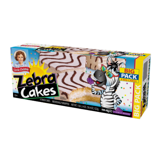 Little Debbie® Big Pack Zebra Cakes® Perspective: right