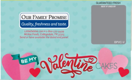 Little Debbie® Be My Valentine Big Snack Cakes Perspective: right
