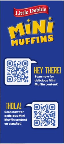 Little Debbie® Blueberry Mini Muffins Perspective: right