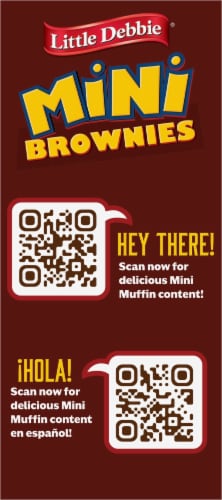 Little Debbie® Chocolate Mini Brownies Perspective: right