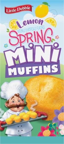 Little Debbie® Lemon Spring Mini Muffins Perspective: right