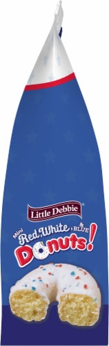 Little Debbie® Red White and Blue Mini Donuts Perspective: right