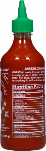 Huy Fong Sriracha Hot Chili Sauce Perspective: right