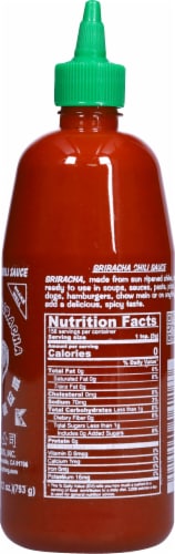 Huy Fong Sriracha Hot Chili Sauce Perspective: right
