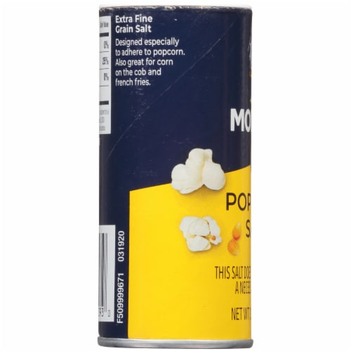 Morton® Popcorn Salt Shaker Perspective: right