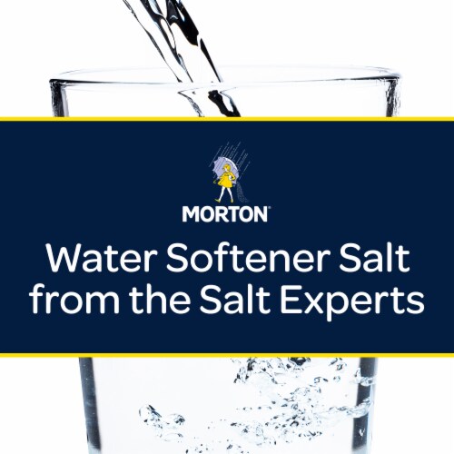 Morton® Potassium Chloride Water Softener Salt Pellets Perspective: right