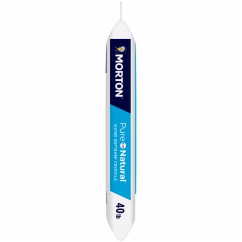 Morton Pure & Natural Water Softener Crystals Perspective: right