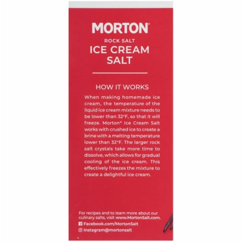 Morton® Ice Cream Cooling Salt, 4 lb - City Market