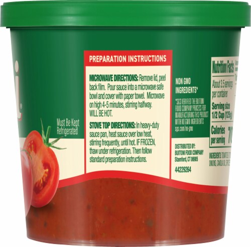 Buitoni® Marinara Sauce Refrigerated Pasta Sauce Perspective: right
