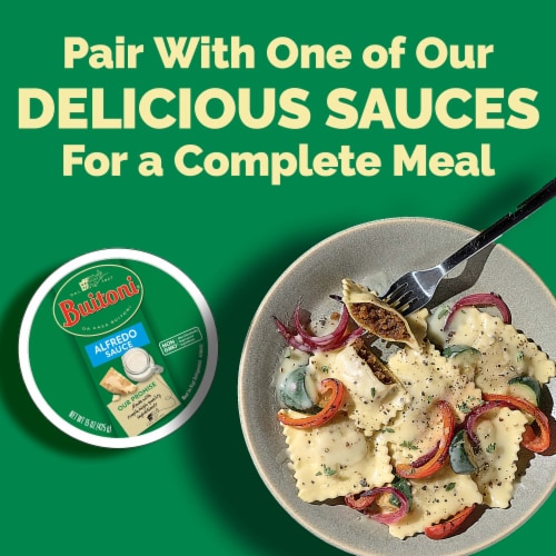 Buitoni® Ravioli Pasta with Impossible™ Beef Made From Plants Refrigerated Pasta Perspective: right