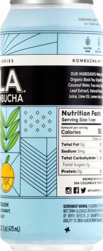 KYLA Coconut Crush Hard Kombucha Single Can Perspective: right