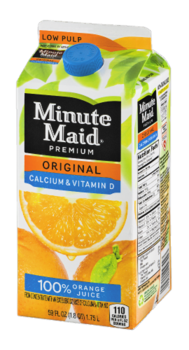 Minute Maid Premium Original Orange Juice Perspective: right