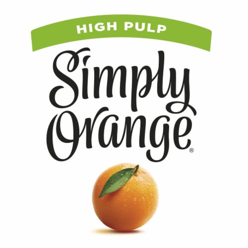Simply High Pulp All Natural Orange Juice Perspective: right