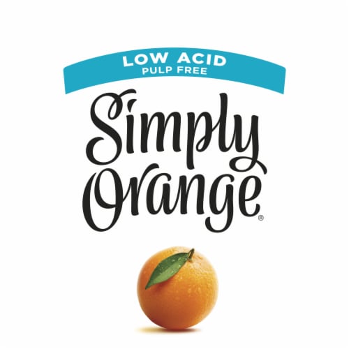 Simply Low Acid All Natural Orange Juice Perspective: right