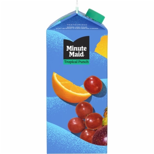 Minute Maid Tropical Punch Carton Perspective: right