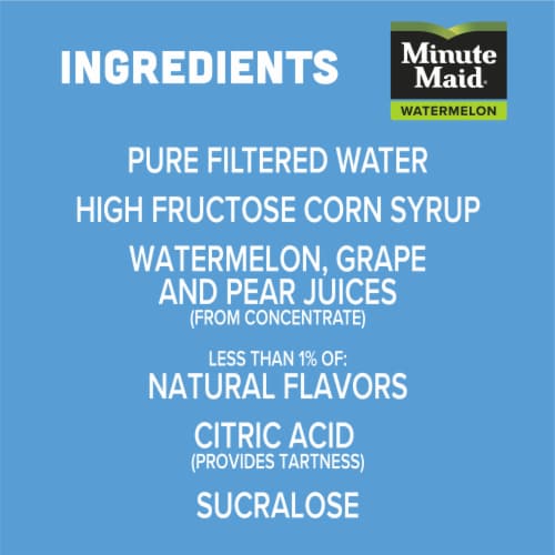 Minute Maid Premium Watermelon Fruit Juice Drink Perspective: right