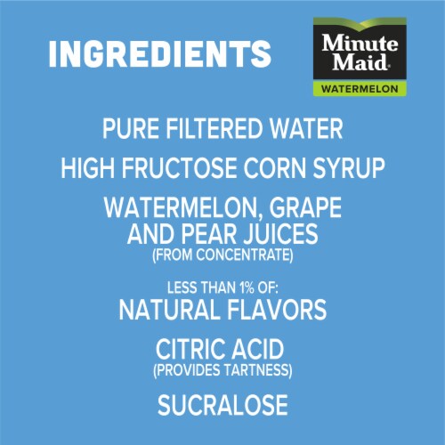 Minute Maid Premium Watermelon Fruit Juice Drink Perspective: right