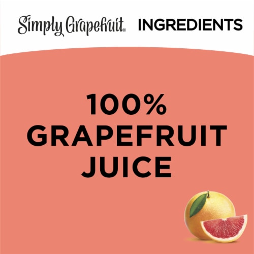 Simply Grapefruit All Natural Juice Perspective: right