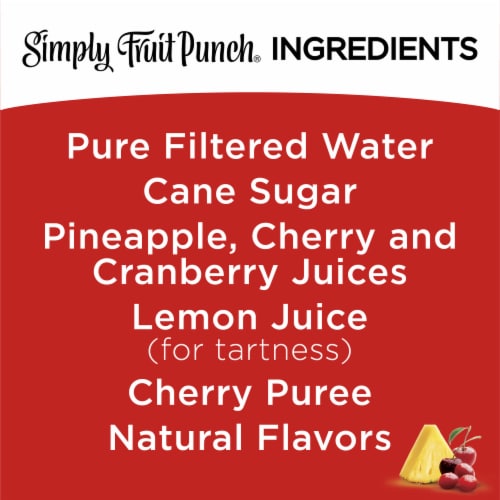 Simply Fruit Punch All Natural Juice Perspective: right
