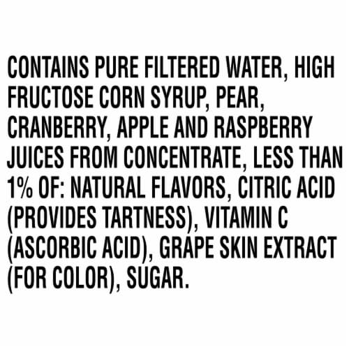 Minute Maid Cranberry Apple Raspberry Fruit Juice Bottle Perspective: right
