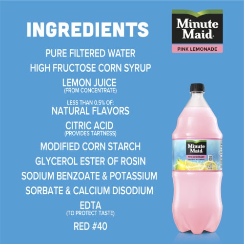 Minute Maid® Pink Lemonade Perspective: right