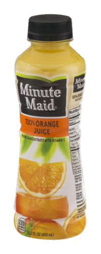 Minute Maid 100 Orange Juice 15 2 Fl Oz Food 4 Less